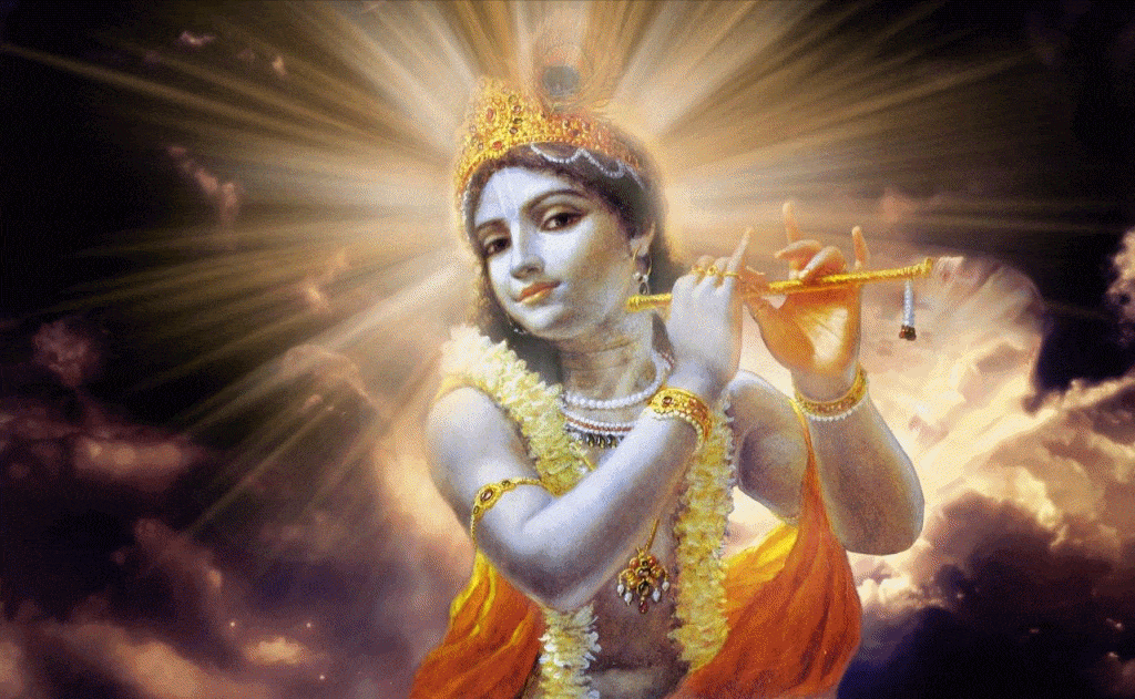 krishna.com depiction of Krishna