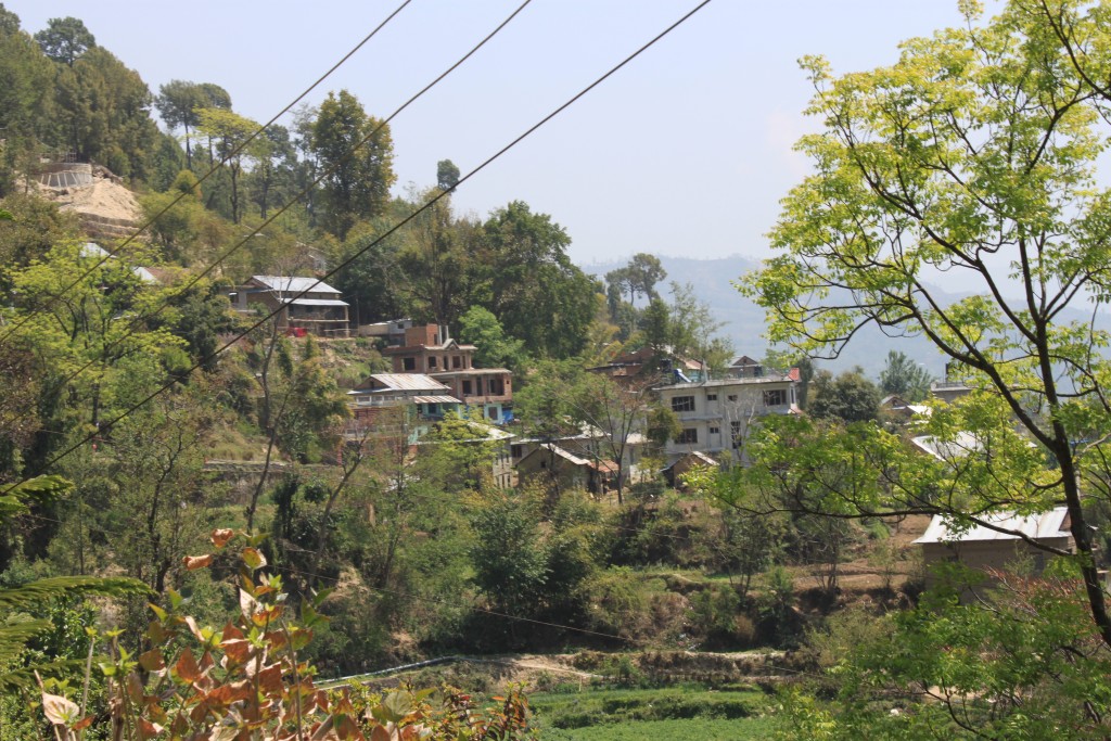 View of Mountainside, Kathmandu