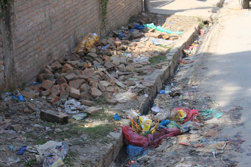 Nepalese trashcan