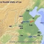 map of lu - Confucius Home State
