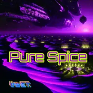 Pure_Spice dune spice extraction inspired cover art by Artiphoria.ai