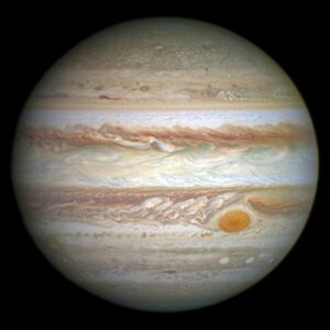 Hubble's image of Jupiter