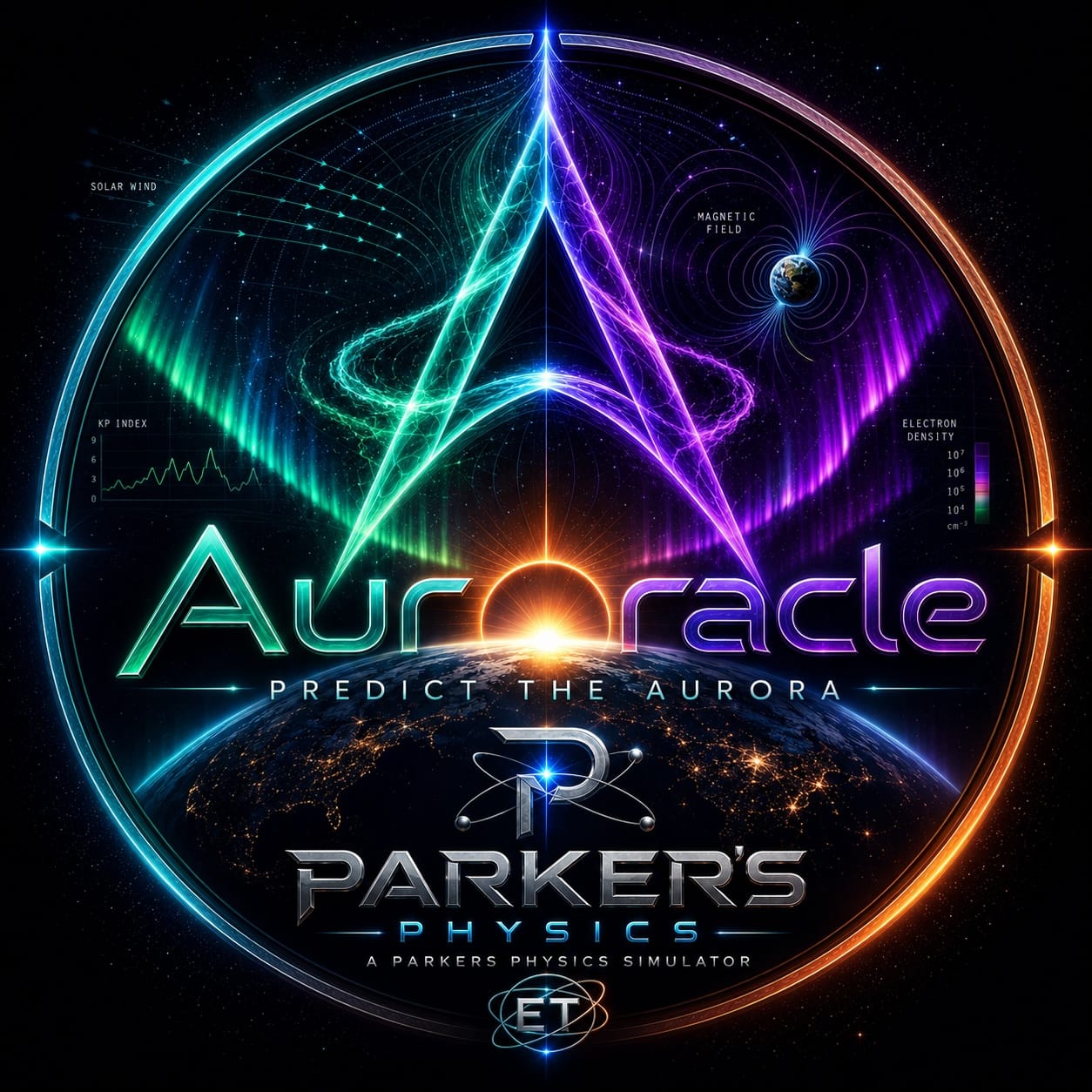 Auroracle logo - Parkers Physics