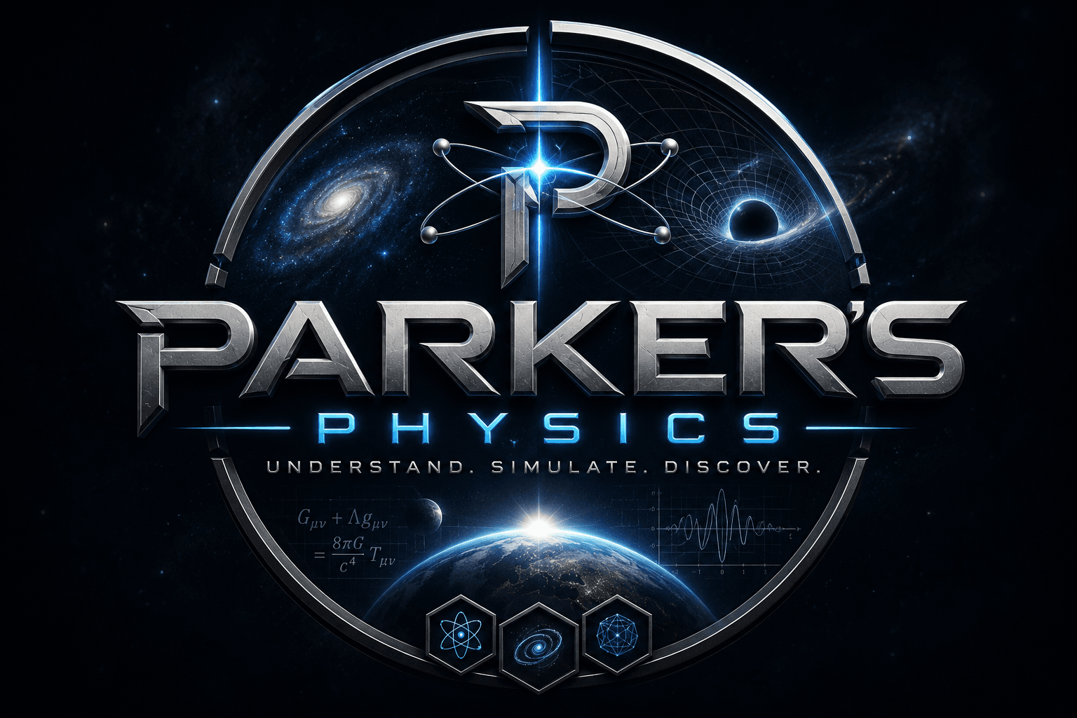 Parkers Physics Wide Logo