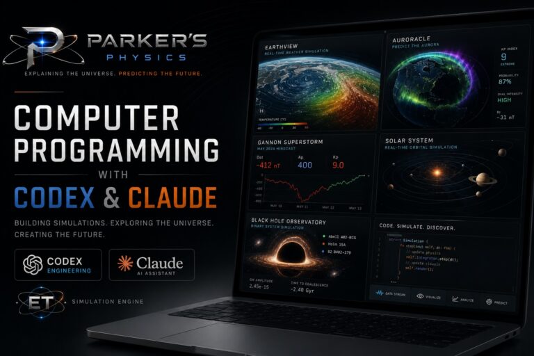 Computer Programmign with Codex and Claude Article on Parkers Physics